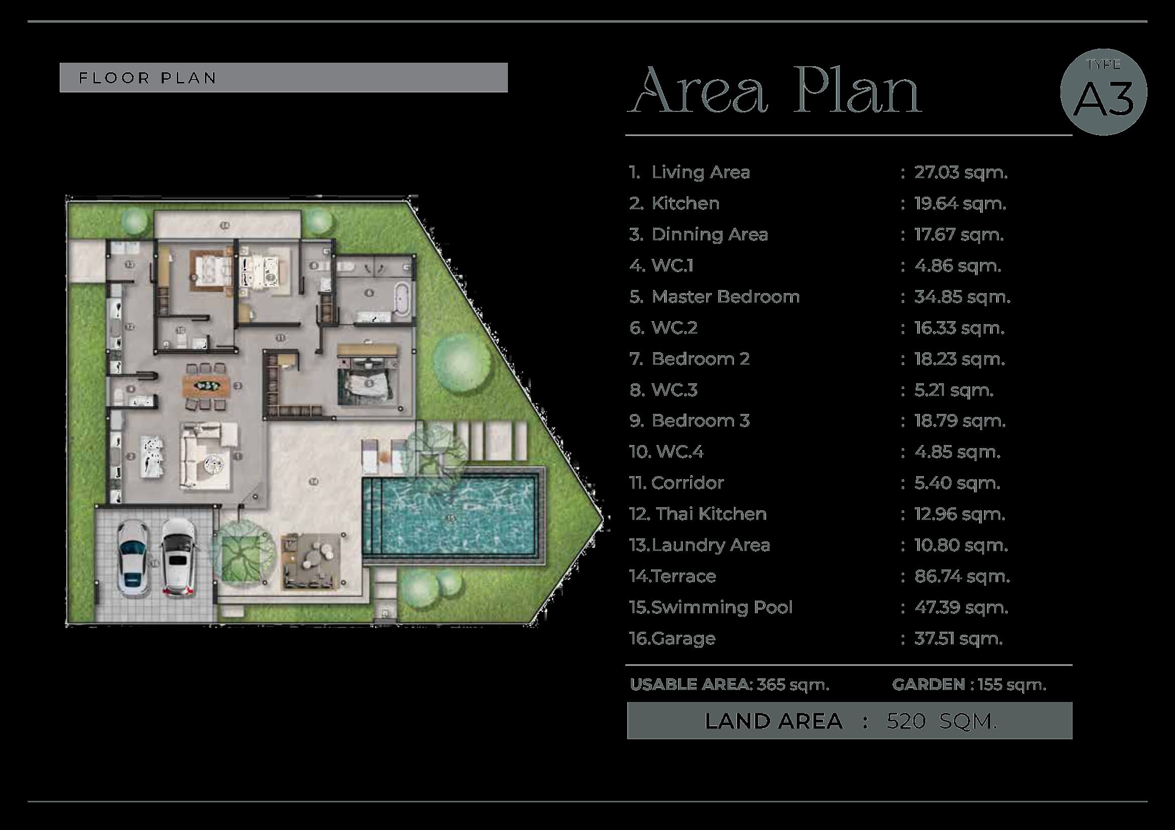 Mouana Residence Ko Kaeo — Type A3