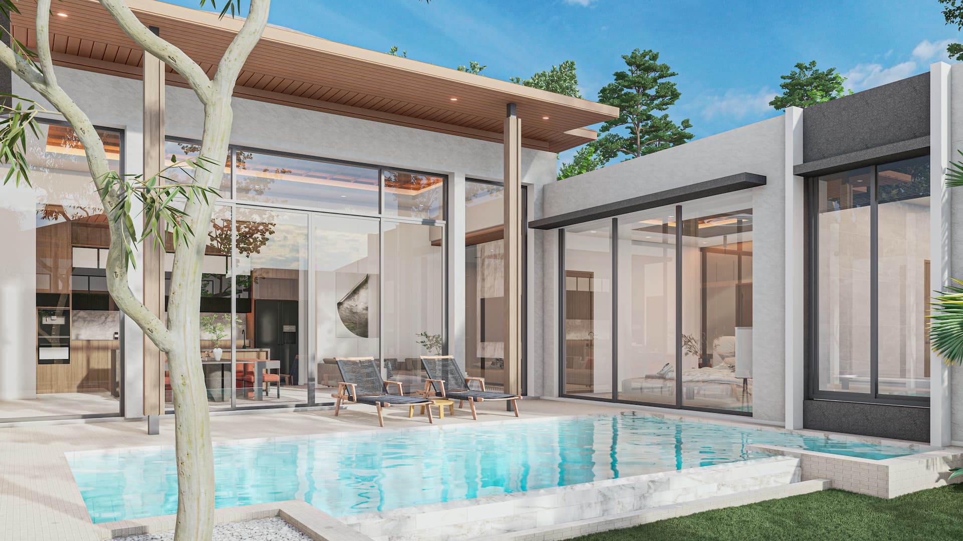 Mouana Residence Song Khun Chalong — architecture