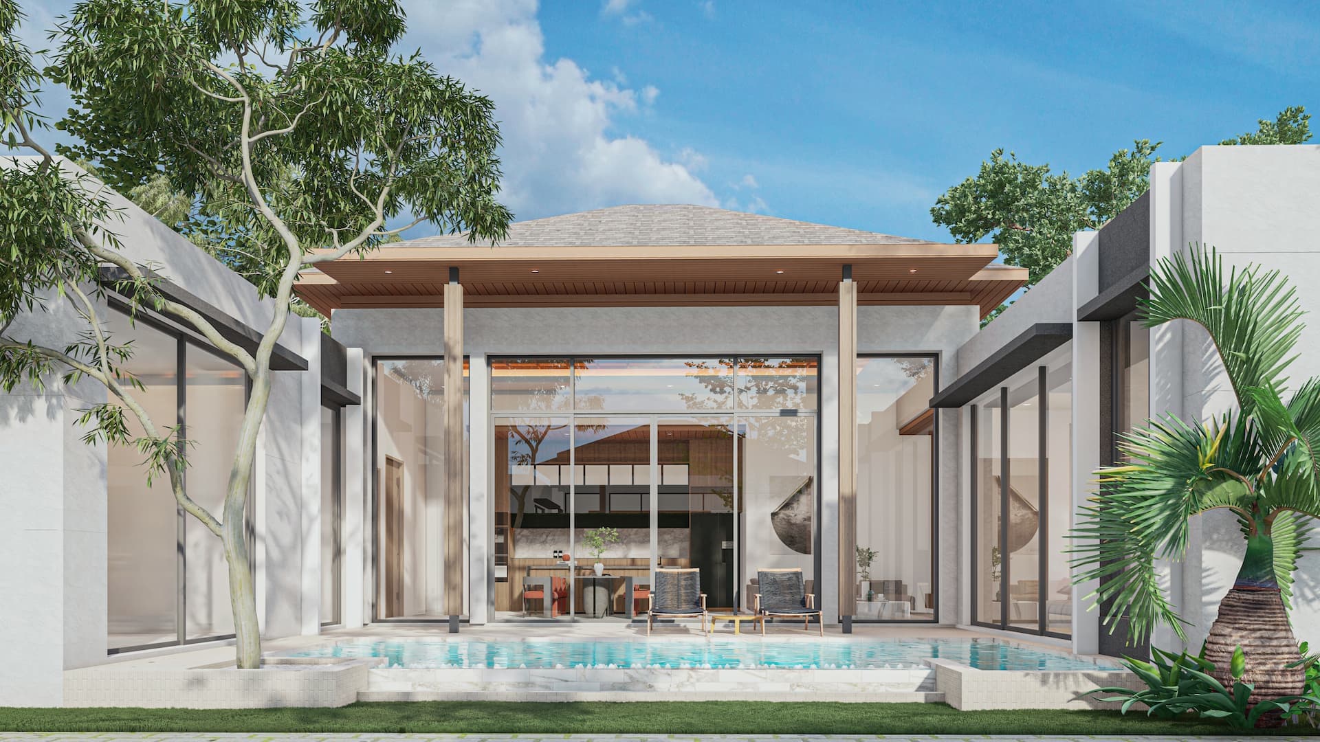 Mouana Residence Song Khun Chalong — architecture